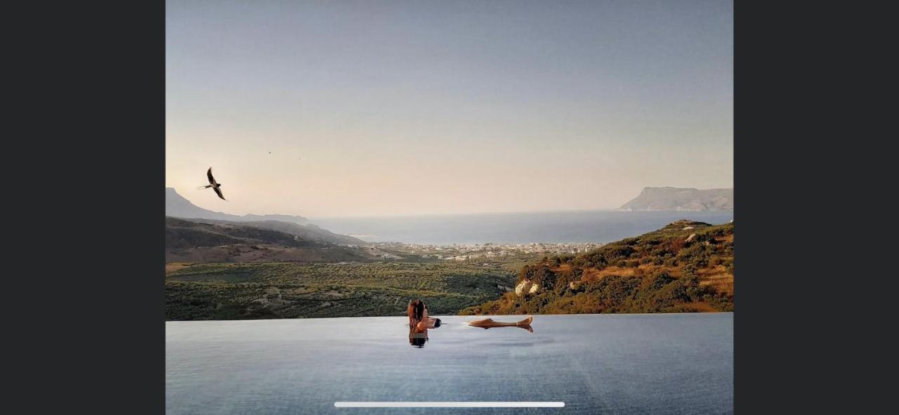 Ellas Residence Fantastic Pool Heated Kissamos Bagian luar foto