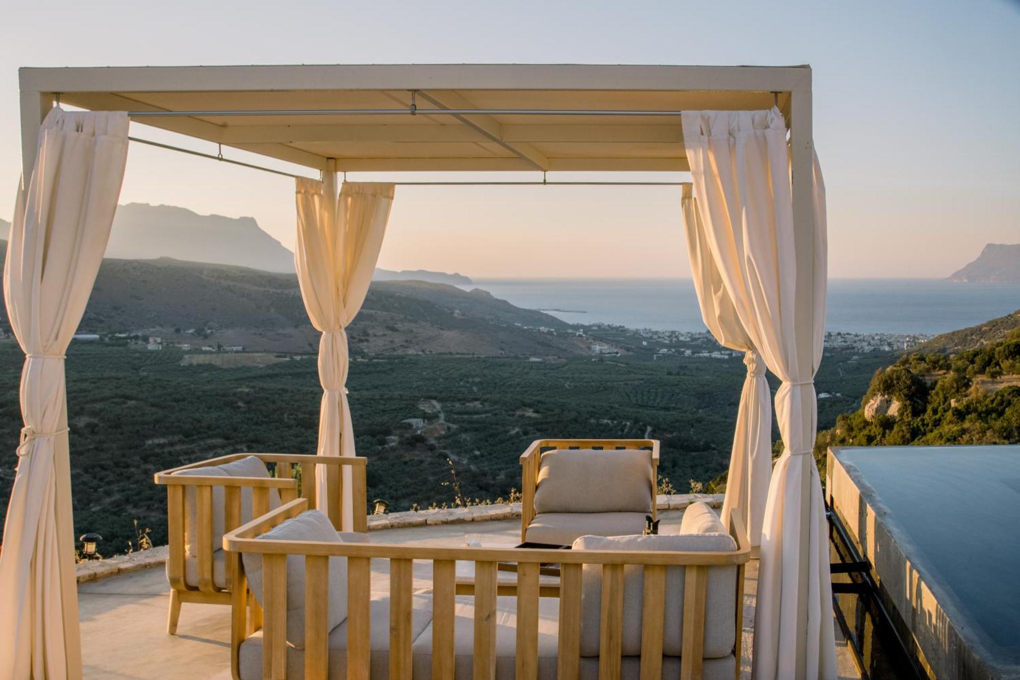 Ellas Residence Fantastic Pool Heated Kissamos Bagian luar foto
