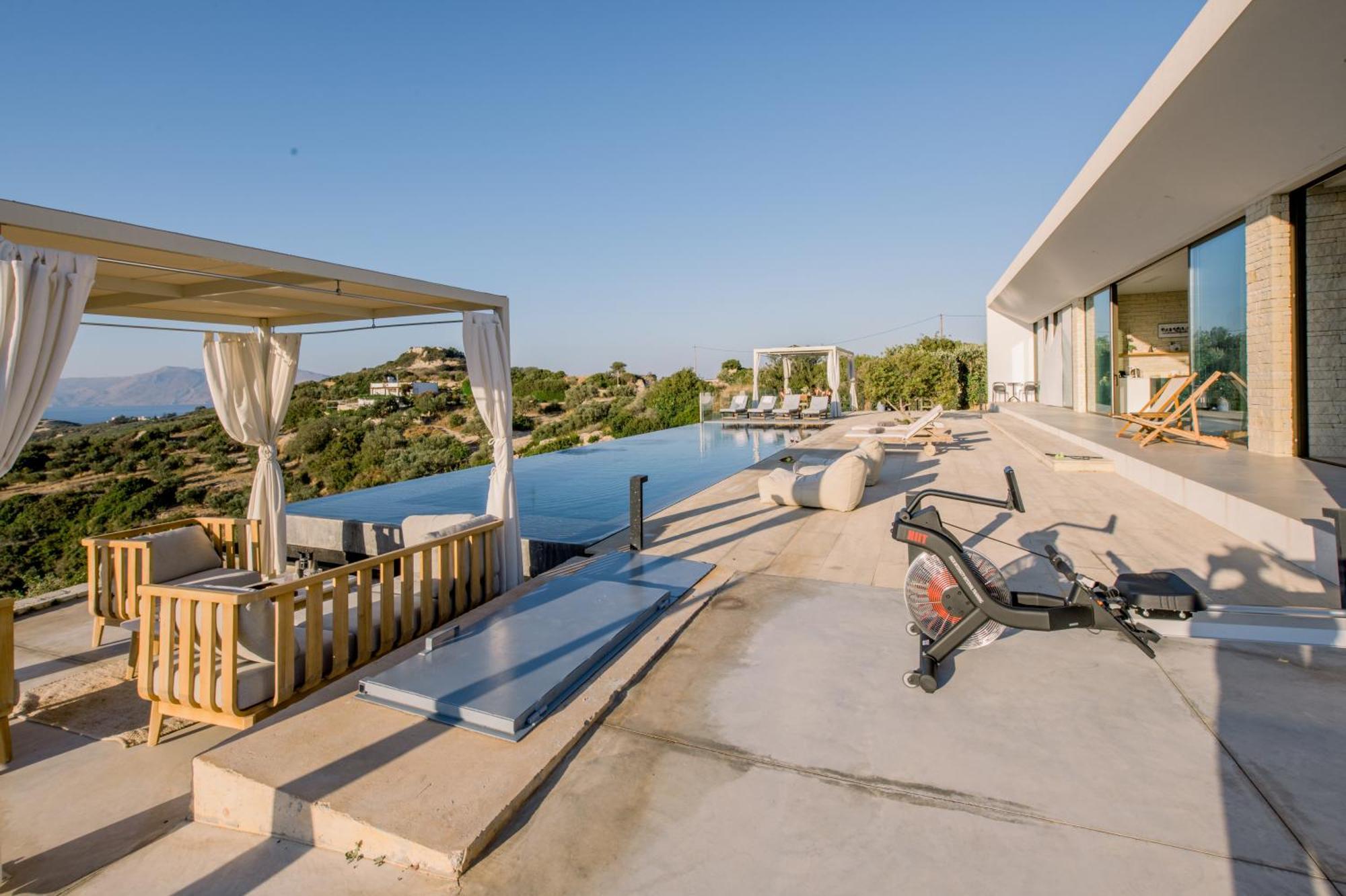 Ellas Residence Fantastic Pool Heated Kissamos Bagian luar foto